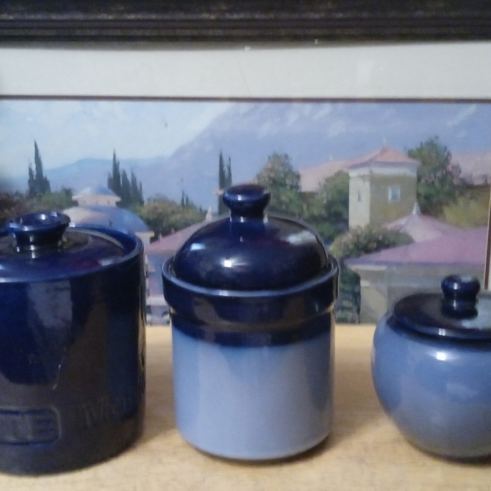 Rare Edith Heath ceramics mid-century jar,1990 Vintage GTE Mobilnet Stoneware.🛍 - Picture 11 of 16